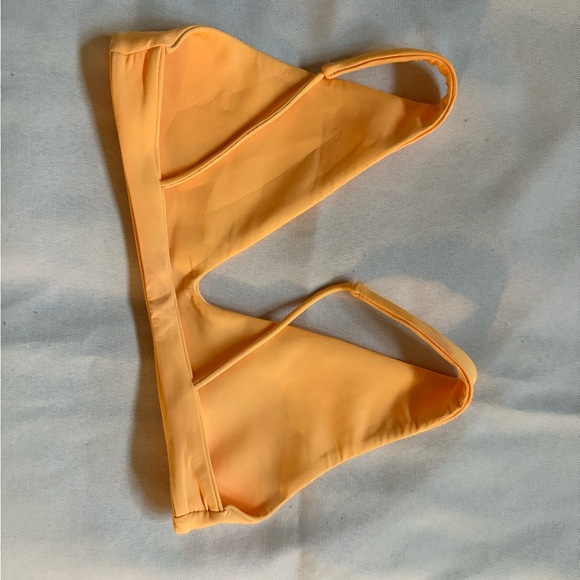 Vibrant Yellow Ark Swimwear Bikini Top Size Medium Swimsuit - Picture 6 of 9